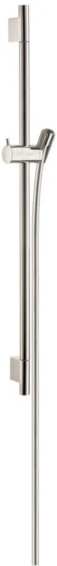 Hansgrohe 28632830 Unica S Wall Mount Slide Bar with Angle Adjustable Holder Each