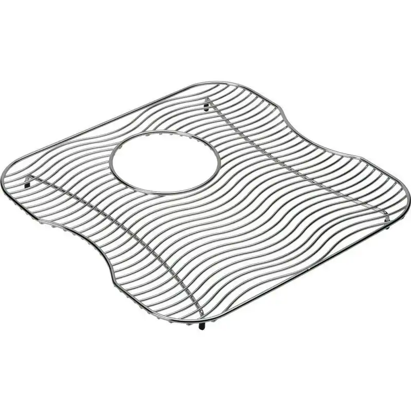 Elkay LKWOBG1616SS 1 in. Wavy Wire Bottom Grid Sink Rack in Stainless Steel