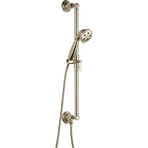Delta 88761-PN Brizo Rook Slide Bar Handshower with H2Okinetic Technology