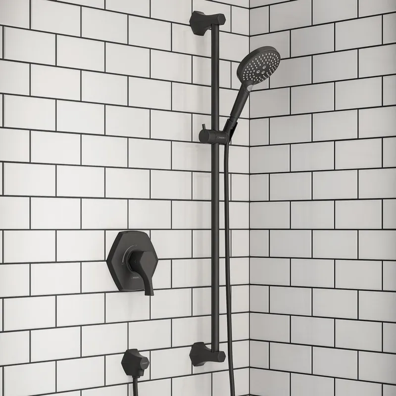 Hansgrohe 04832670 Locarno Wallbar Power 36 In Matte Black