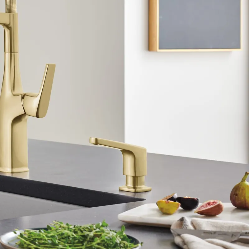 Blanco 442988 Rivana Soap Dispenser Power Satin Gold Replacement MPN