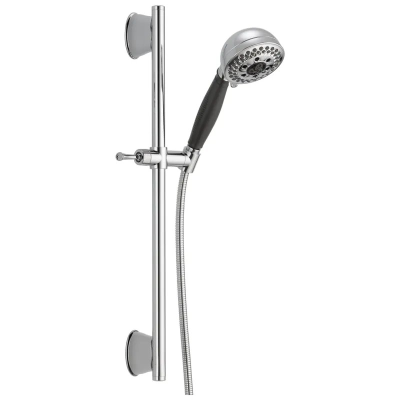 Delta 51559 H2Okinetic 5-Setting Slide Bar Hand Shower