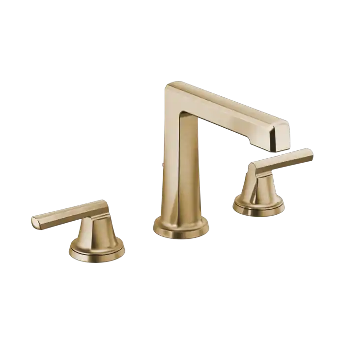 Delta 65398LF-GLLHP Brizo Levoir: Widespread Lavatory Faucet With High Spout - Less Handles