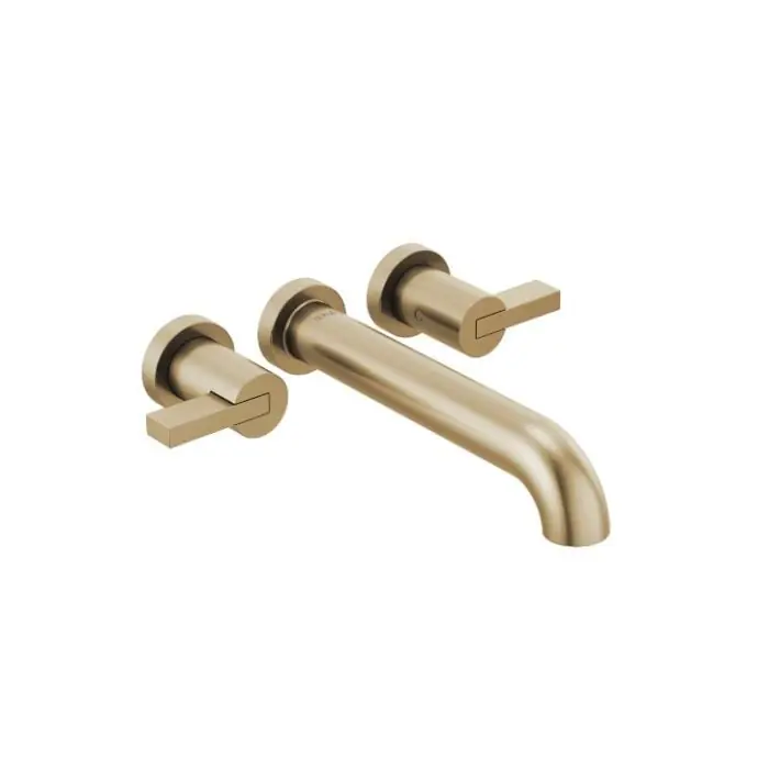 Delta T70435-GLLHP Brizo Litze Two-Handle Wall Mount Tub Filler - Less Handles