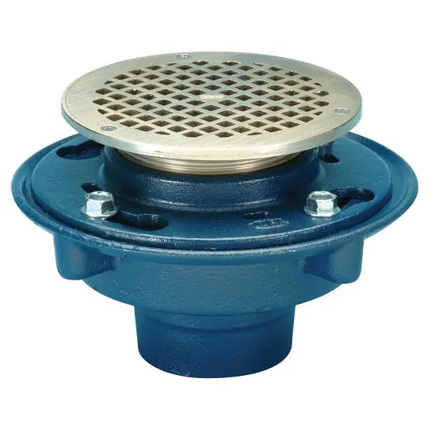 ZURN ZN415-4NH-5B 4 Floor Drain with B Strainer