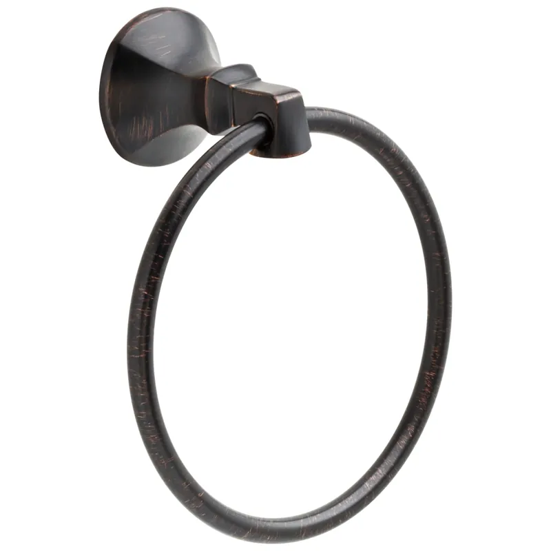 Delta 76446-RB Ashlyn Towel Ring in Venetian Bronze