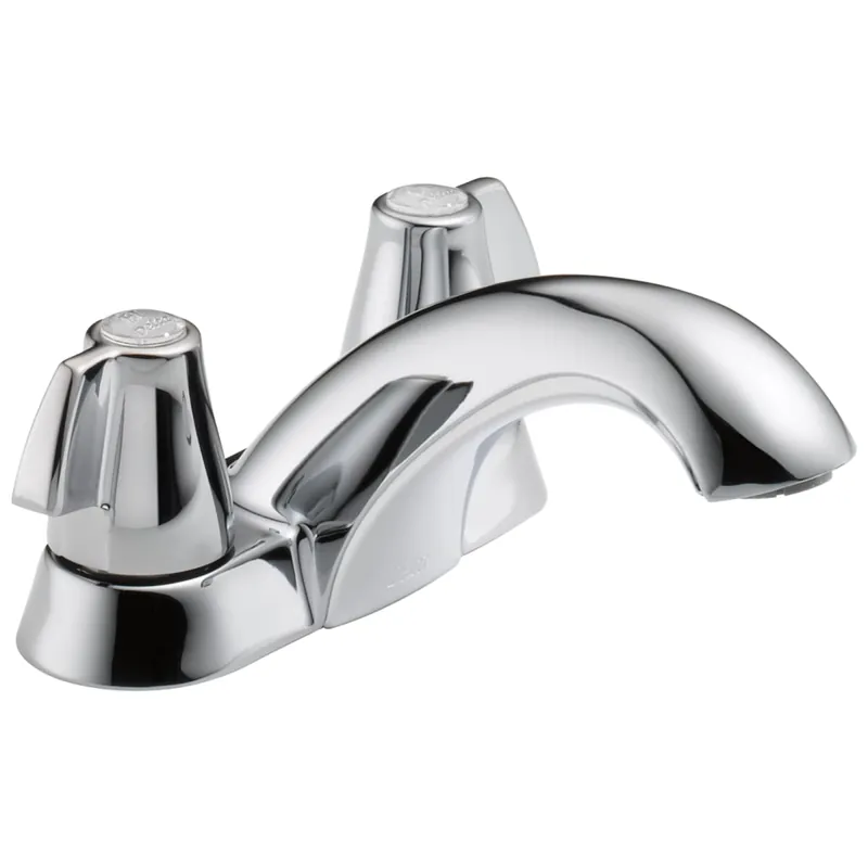 Delta 2500LF Classic Two Handle Centerset Bathroom Faucet