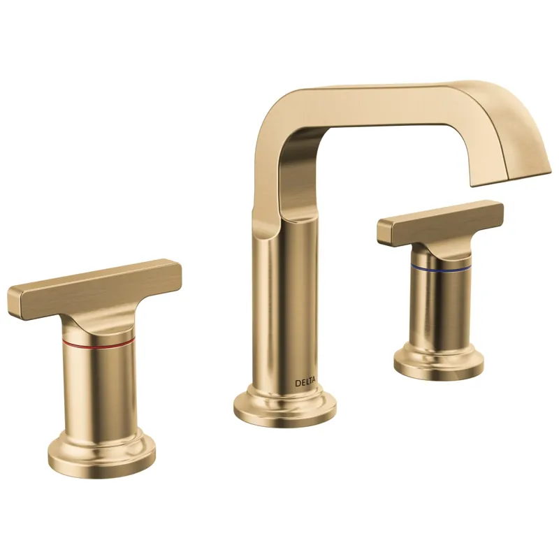 Delta 35587-CZ-PR-DST Two Handle Widespread Bathroom Faucet in Lumicoat Champagne Bronze