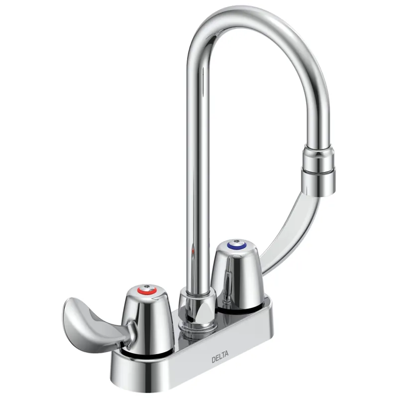 Delta 27C4842 Commercial 27C4 / 27C5 / 27C6: Two Handle 4 Deck Mount Faucet