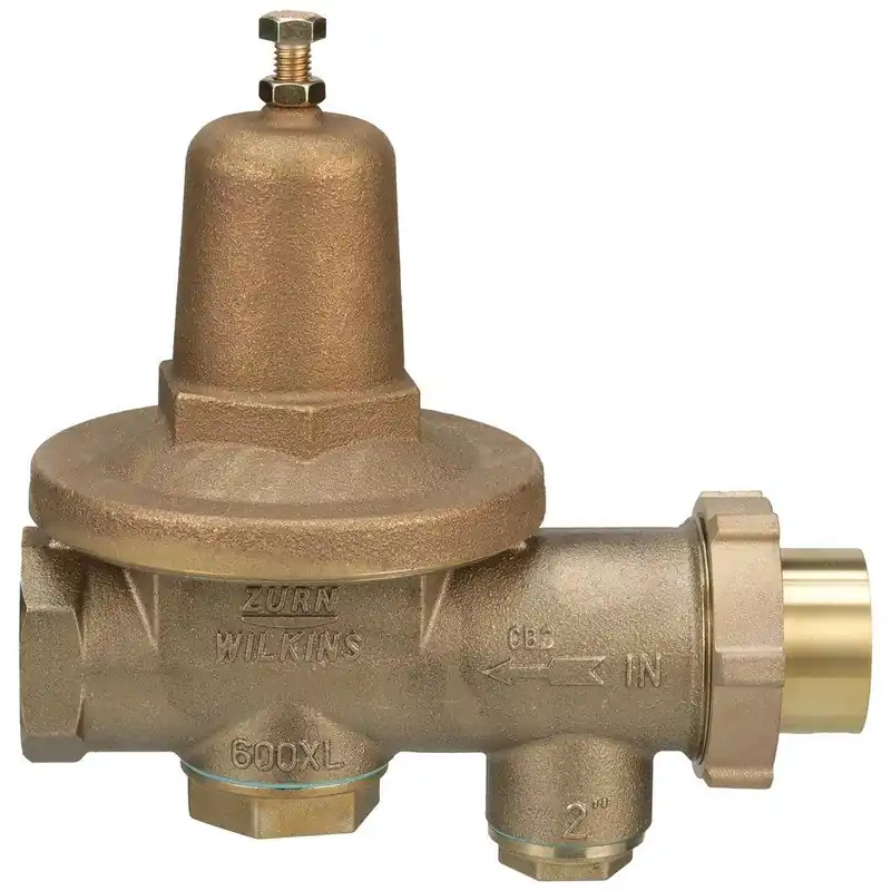 Zurn 2-600XLC 600XL Pressure Reducing Valve with Copper Sweat Connection