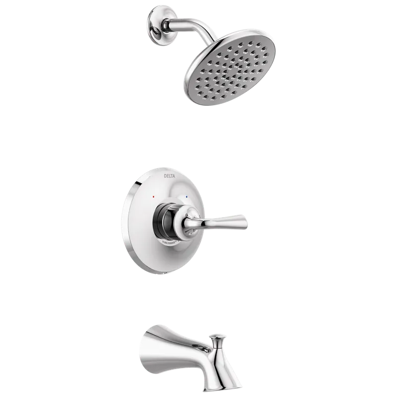 DELTA T14433 Kayra Monitor 14 Series One Handle Tub & Shower Faucet Trim WaterSense ADA Compliant Chrome * CLEARANCE *