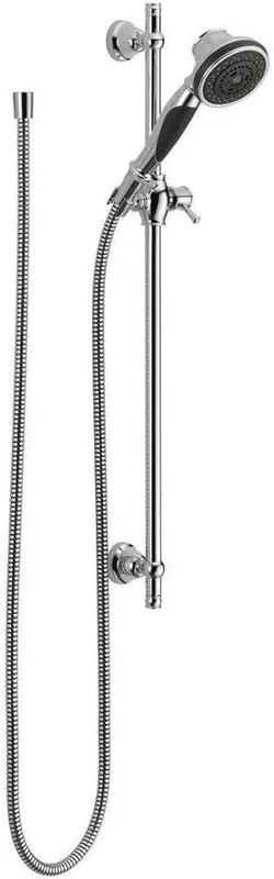 Delta 57021 Premium 3-Setting Hand Shower, Slide Bar, 2.0 GPM * Clearance *
