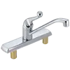 Delta 120LF Classic One-Handle Kitchen Faucet, With Lever Handle, Chrome * CLEARANCE *