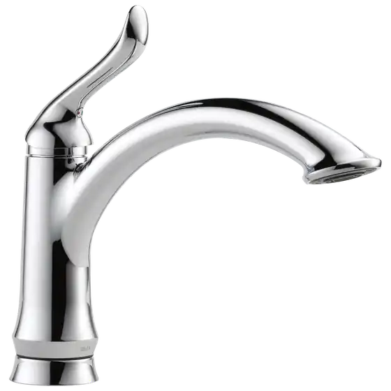 DELTA 1353-DST Linden One-Handle Kitchen Faucet, Chrome * CLEARANCE *