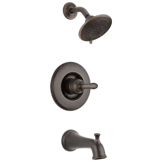 Delta T14494-RB Linden Monitor 14 Series One-Handle Tub / Shower Faucet Trim, Venetian Bronze * CLEARANCE *