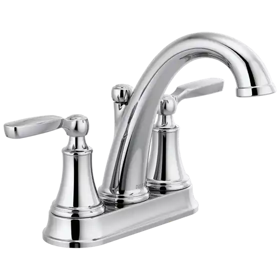 Delta 2532LF-MPU Woodhurst Two-Handle Centerset Bathroom Faucet 4 With Replacement MPN * CLEARANCE *