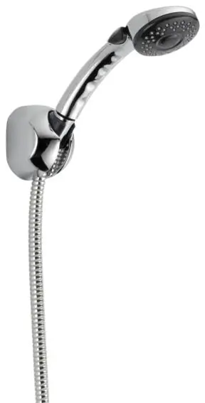 Delta 59410-B-PK Classic Fundamentals 2-Setting Hand Shower Fixed Wall Mount Push Button ADA Compliant 2.5 GPM * Clearance *