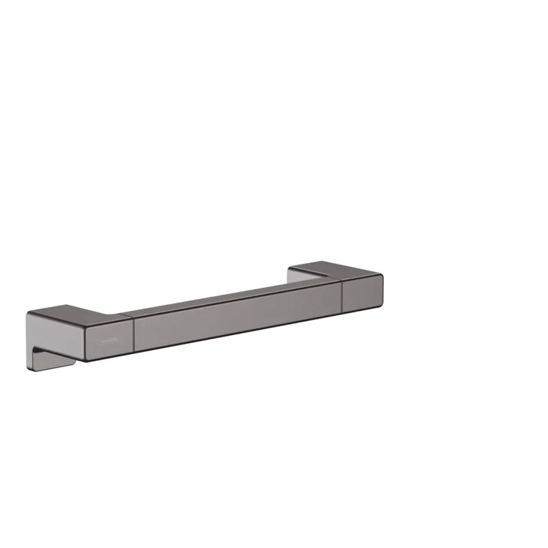 Hansgrohe 41744340 AddStoris Towel Bar 12 in Brushed Black Chrome