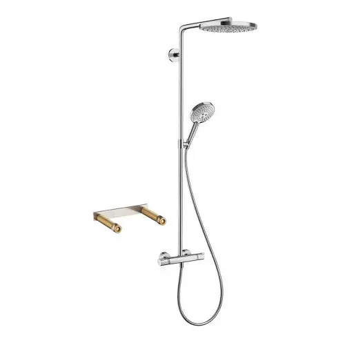 Hansgrohe KS27129-16181CR-2 Showerpipe Kit Raindance Select S 240