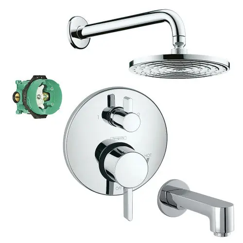 Hansgrohe KST04231-27474-13PC-2 Trim Kit KST042312747413PC2 Tub/Shwr Raindance Downpour