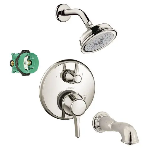 HANSGROHE KST15753-04070-88PN-2 TRIM KIT KST157530407088PN2 TUB/SHWR CROMA C 100