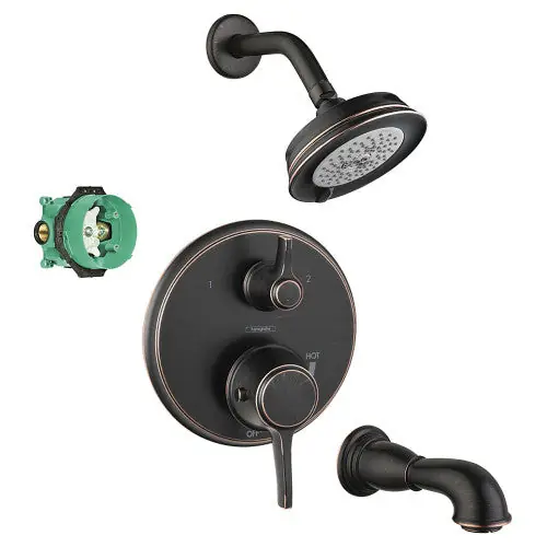 Hansgrohe KST15753-04070-88RB-2 Trim Kit KST157530407088RB2 Tub/Shwr Croma C 100