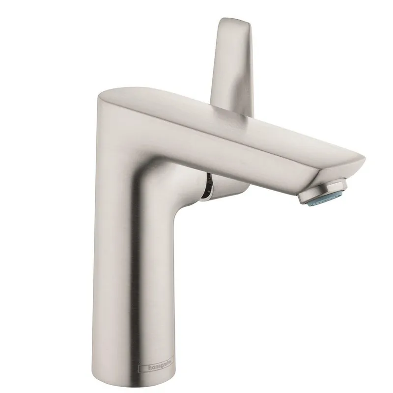 Hansgrohe 71754821 Talis E Single Handle Centerset Bathroom Sink Faucet in Brushed Nickel