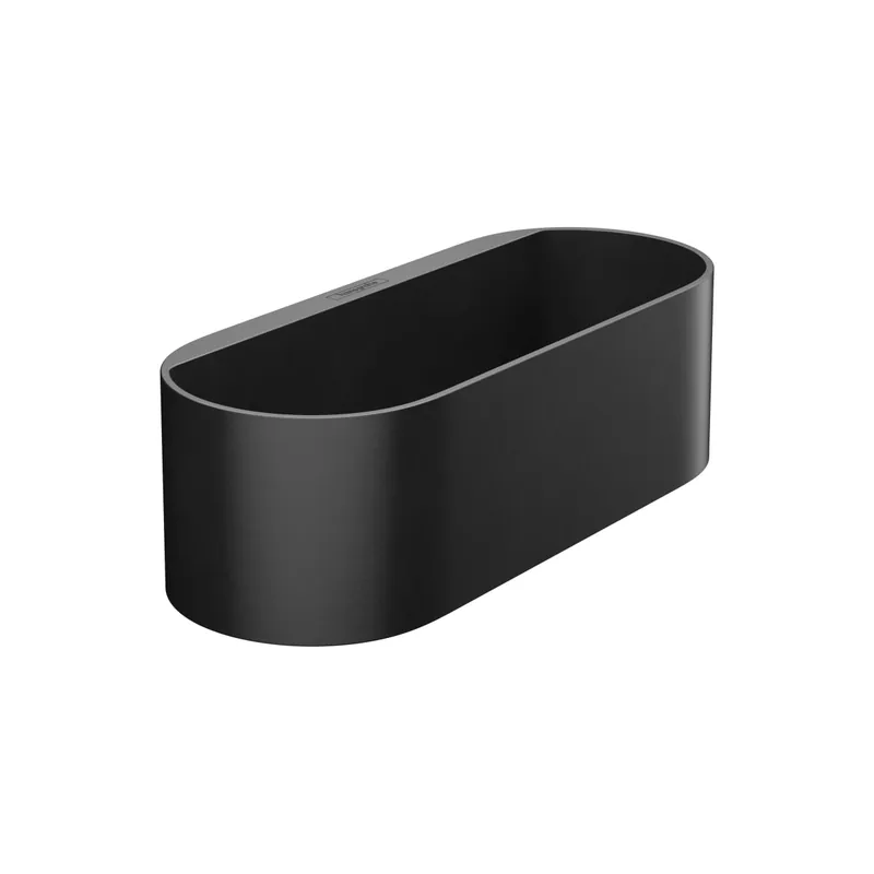 Hansgrohe 27912670 WallStoris Storage Basket- Deep in Matte Black