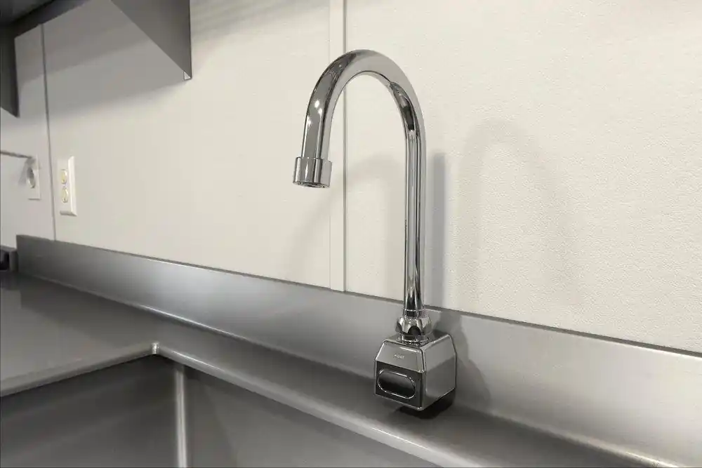 Zurn Z6922-XL AquaSense Wall-Mount Gooseneck Sensor Faucet with 0.5 GPM Aerator in Chrome