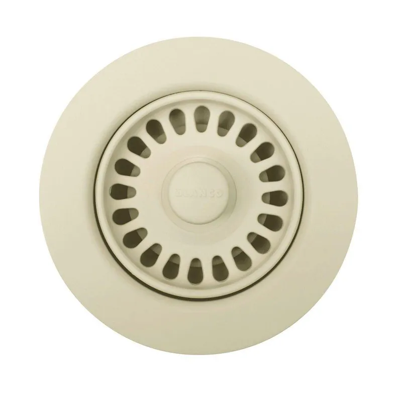 BLANCO 441097 3-1/2 in. Sink Waste Flange in Biscuit