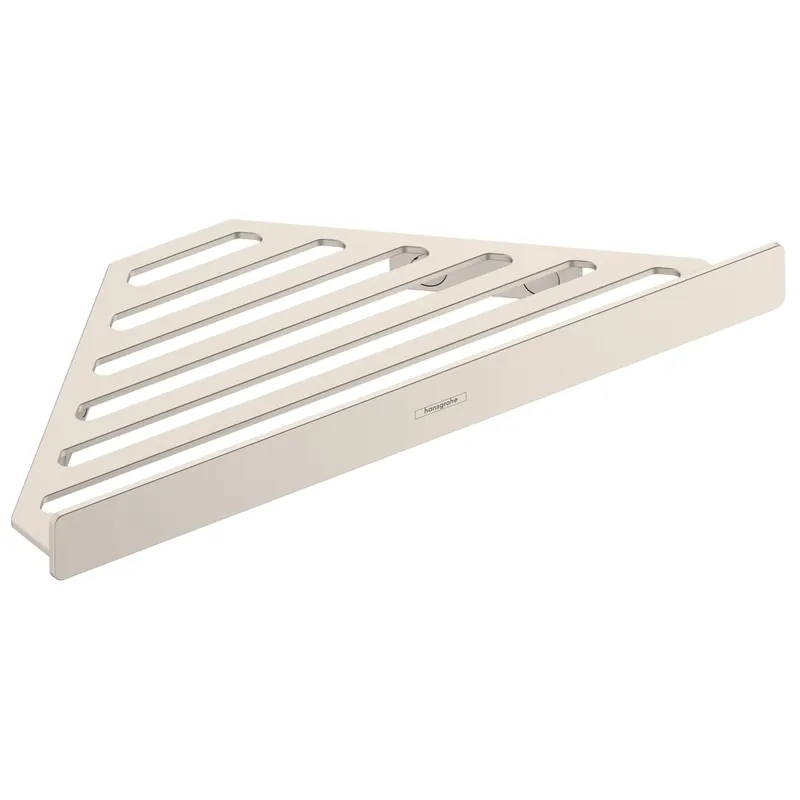 Hansgrohe 41741820 AddStoris Corner Basket in Brushed Nickel