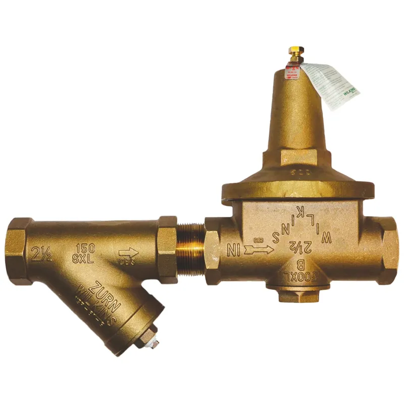 Zurn 212-500XLYSBR 500XLYSBR 2-1/2 in. Cast Bronze FNPT Pressure Reducing Valve W500XLYSBRL