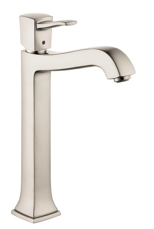 Hansgrohe 31303821 Metropol Classic Single Handle Vessel Filler Bathroom Sink Faucet in Brushed Nickel