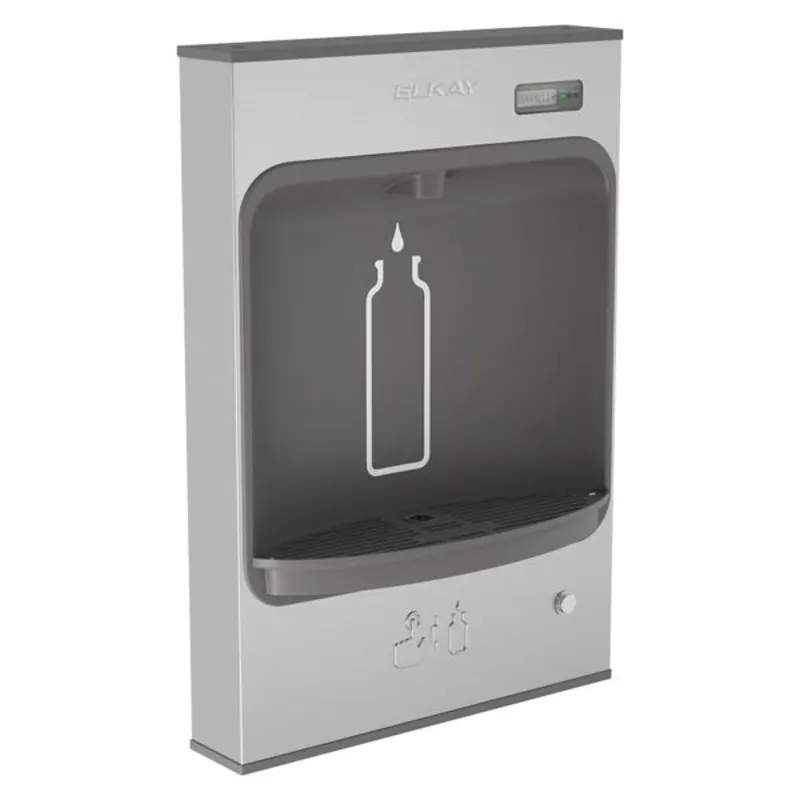 Elkay LMASMB Elkay ezH2O Mechanical Bottle Filling Station Surface Mount Battery Powered Filtered Non-Refrigerated