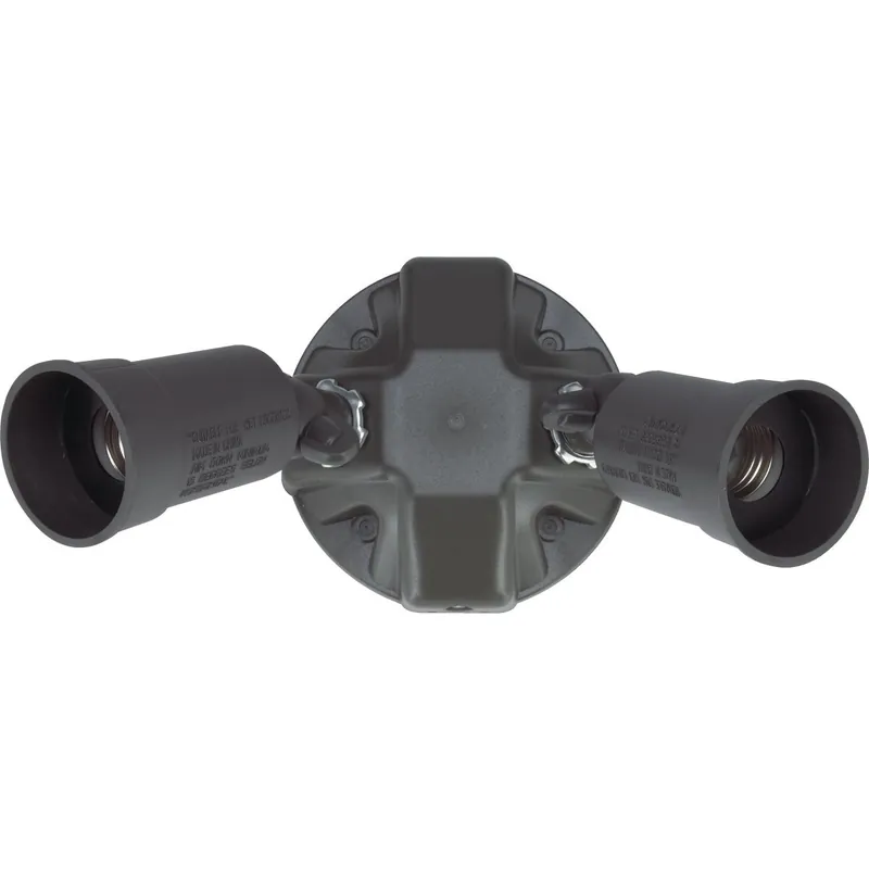Halo PWT250PC Bronze Dusk To Dawn Incandescent Floodlight Fixture