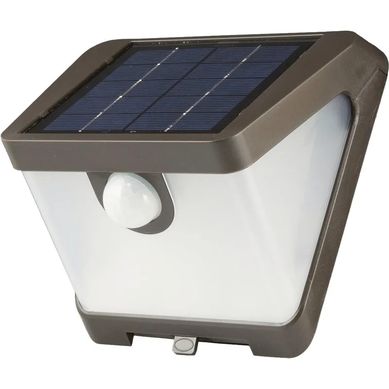 Halo SWL0540B motion sensing dusk to dawn LED solar wedge floodlight fixture