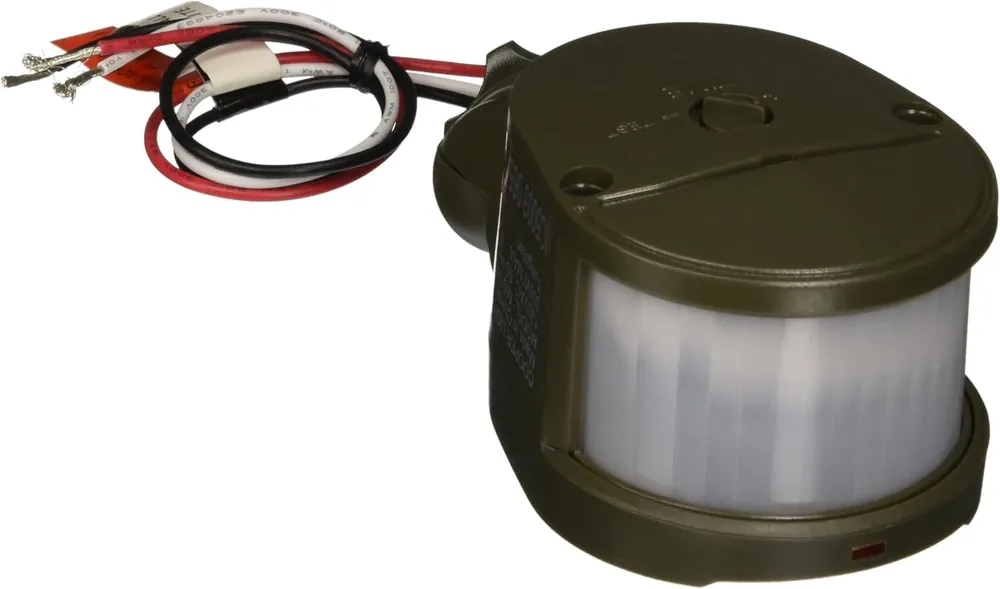Halo MS180 180 Deg. 70 Ft. Range Incandescent Lamp Motion Sensor