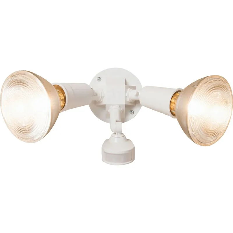 Halo MS34W Motion Sensing Dusk To Dawn Incandescent Floodlight Fixture