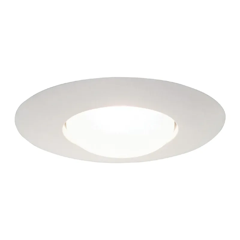 Halo 301P 6 In. Satin White Open Recessed Fixture Trim