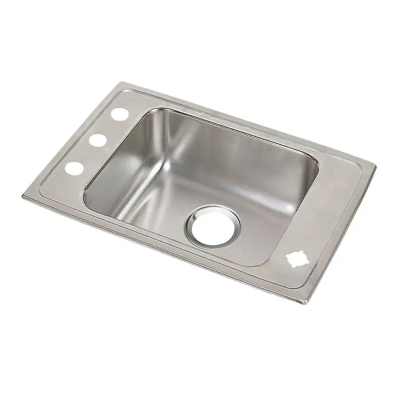 Elkay DRKAD3119554 Lustertone Classic Stainless Steel 31 x 19-1/2 x 5-1/2 Single Bowl Drop-in Sink