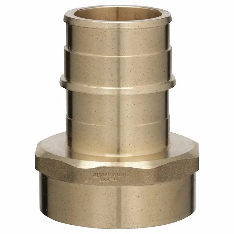 Zurn QEUFC77GX F1960 Expansion XL Brass FPT Adapter - 1-1/2 EX PEX x 1-1/2 FPT