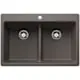 Blanco 443208 33X22 1H 2B QTZ DU MNT KITC SINK