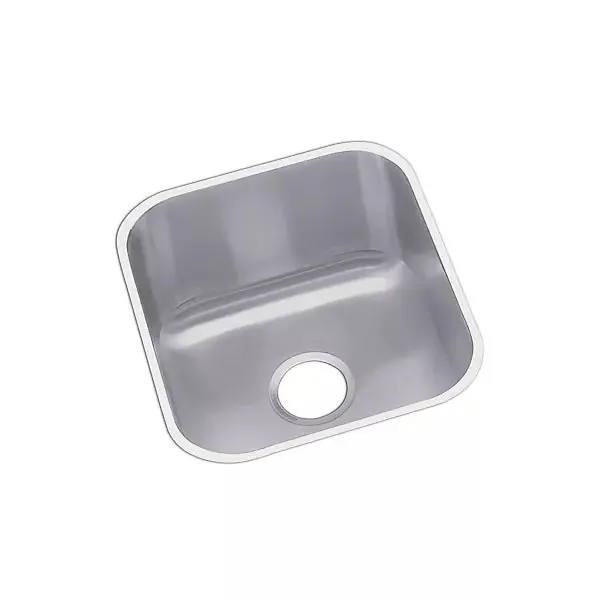 Elkay DXUH1618 Dayton Stainless Steel 16-1/2 x 18-1/4 x 8 Single Bowl Undermount Bar Sink