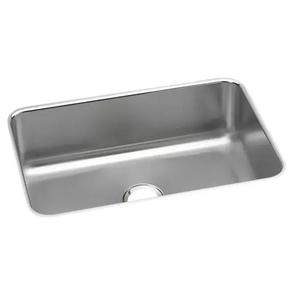 Elkay DXUH2416 Dayton Stainless Steel 26-1/2 x 18-1/2 x 8 Single Bowl Undermount Sink