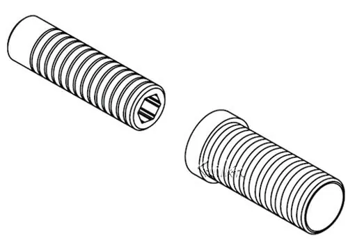 Hansgrohe 96393000 Axor Fixation Set F/ 3-Hole M