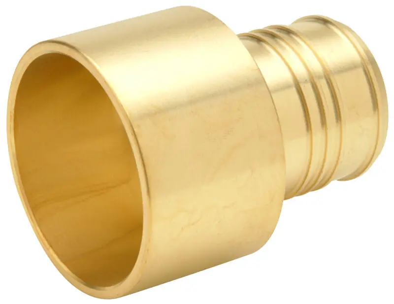 Zurn QQ700GX XL Brass Sweat Adapter - 1 Male Sweat x 1 Barb