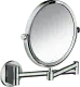 Hansgrohe 42849820 Axor Universal Circular Shaving Mirror 8X10 RND SHAVE MIR BN