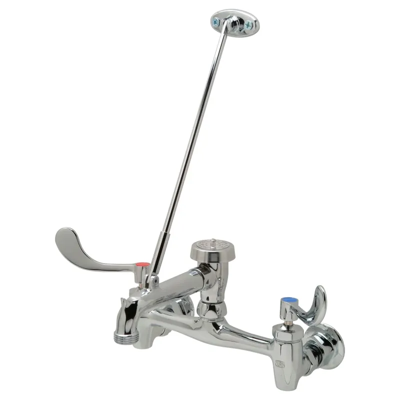 Zurn Z843M4-XL AquaSpec Wall-Mount Service Sink Faucet, Lead Free - Vacuum-Breaker, Pail Hook