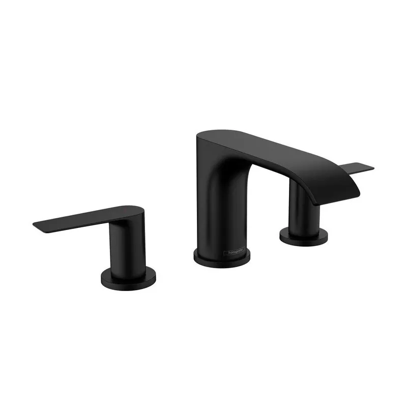 Hansgrohe 75033671 Vivenis Two Handle Widespread Bathroom Sink Faucet 1.2 GPM Matte Black