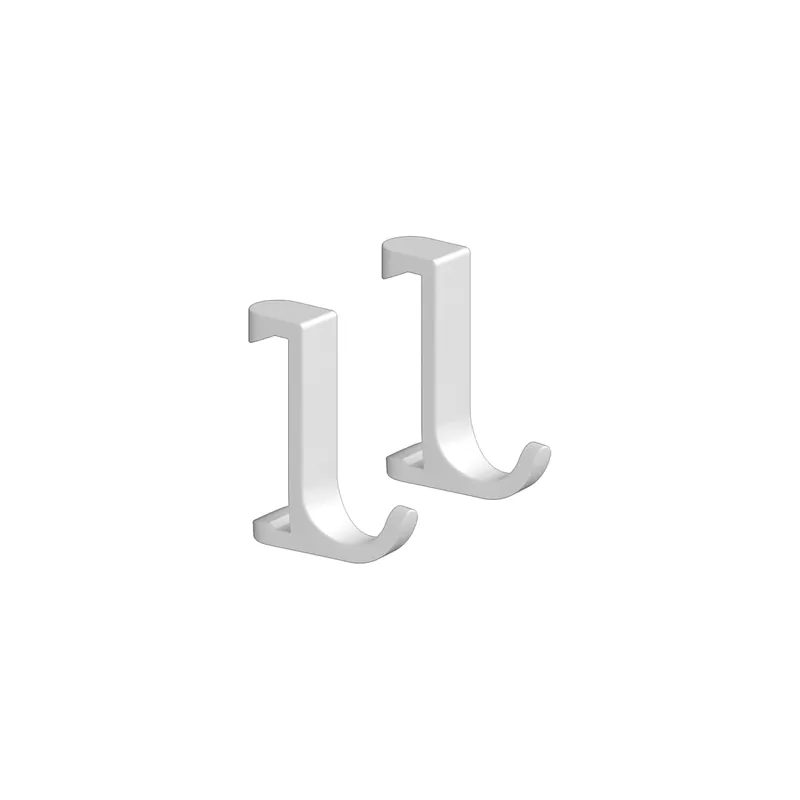 Hansgrohe 27929700 WallStoris Towel Hook- Slim in Matte White